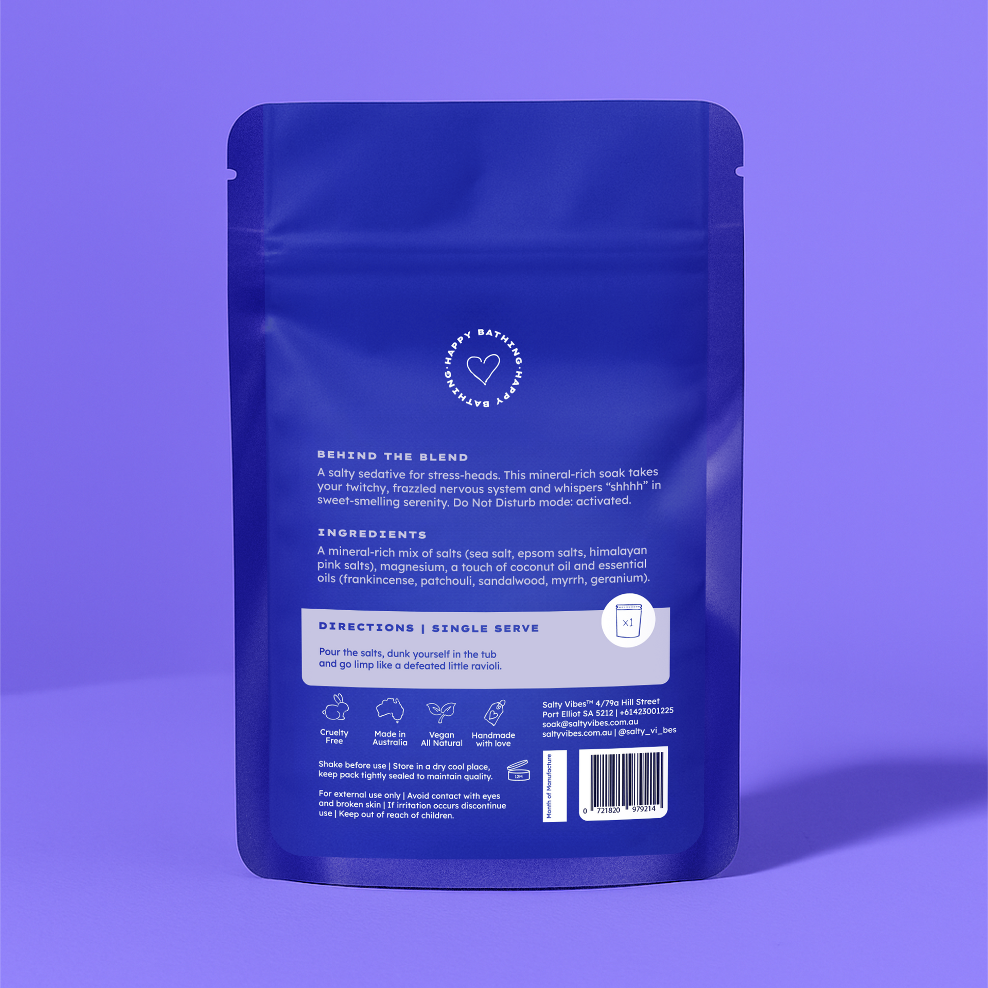 BATH SALTS | CHILL THE FUCK OUT 100g