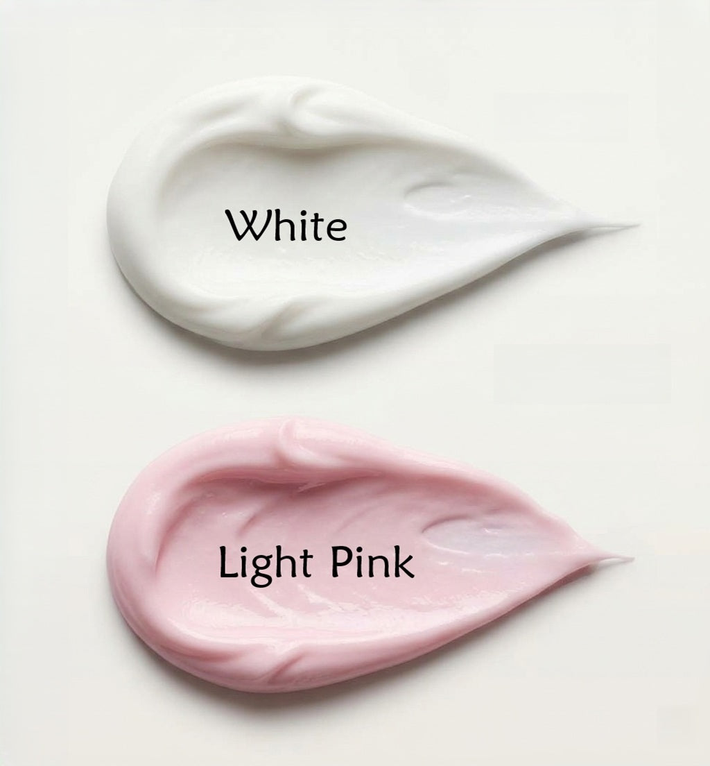 TKTX numbing cream colours – White and Light Pink