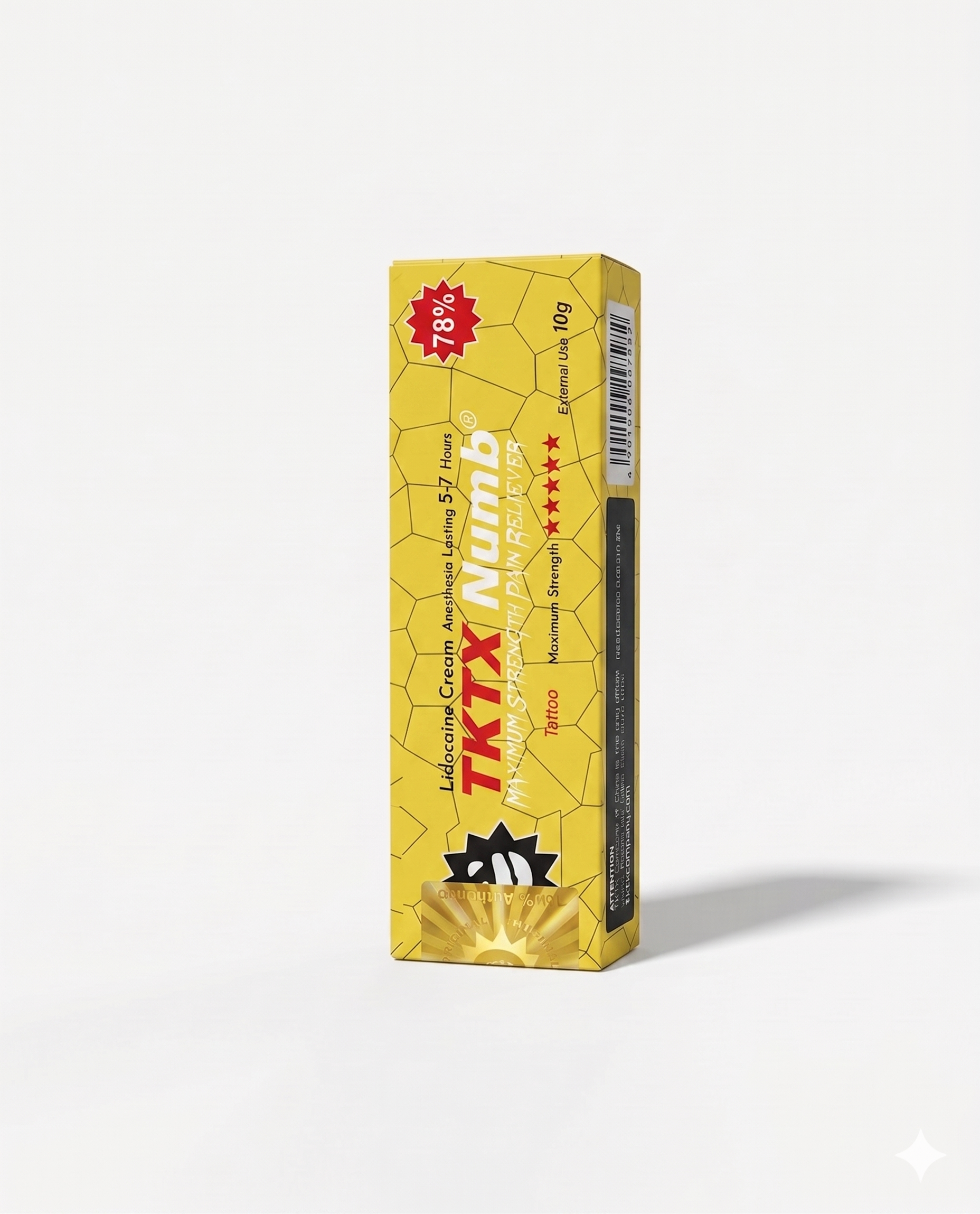 TKTX Numb Cream Yellow 78%