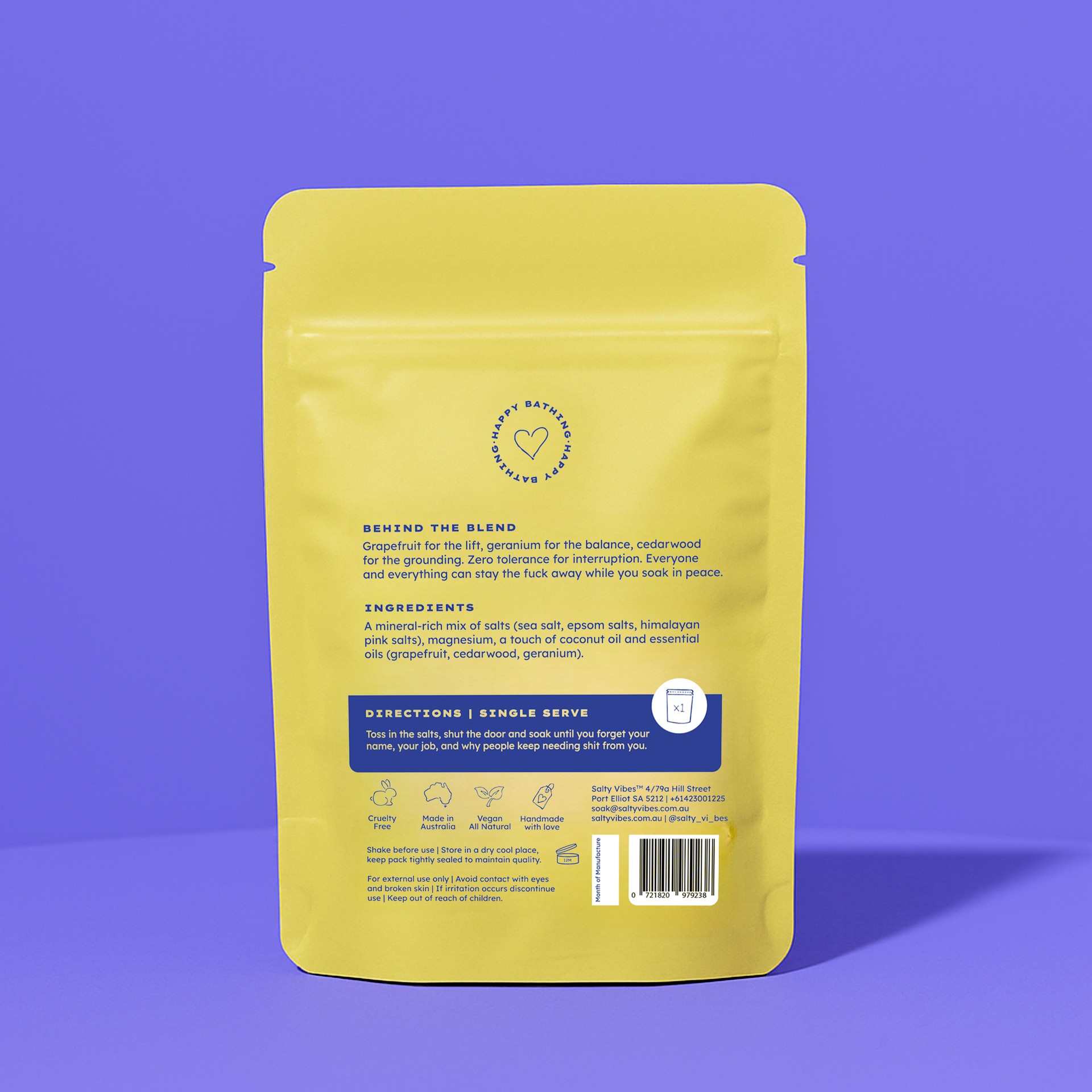 BATH SALTS | LEAVE ME THE FUCK ALONE 100g